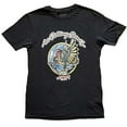 thumbnail image 1 of The Rolling Stones - Camiseta Sixty Dragon Globe de Algodón para Mujer (Negro), 1 of 3