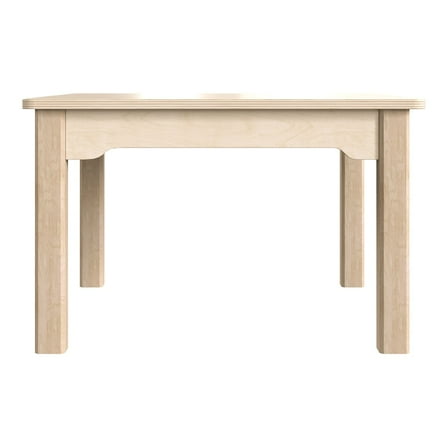 Flash Furniture Bright Beginnings Hercules Square Table 23.5" x 23.5" Beech (MK-ME088007-GG)