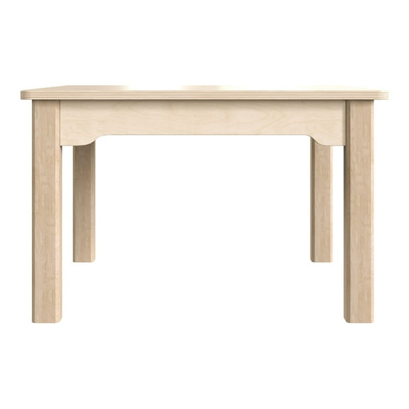 Flash Furniture Bright Beginnings Hercules Square Table 23.5" x 23.5" Beech (MK-ME088007-GG)