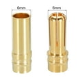 thumbnail image 2 of 6 Set Banana Plugs Connector 6mm Male Female Banana Plug for Wire RC Battery Electric Motor, 2 of 6