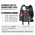 thumbnail image 4 of KFFKFF Water Sports Safety Vest (PFD), Equipped with Water-Resistant Nylon & 85N Buoyancy, Suitable for Various Water Activities like Fishing, Kayaking, Surfing, Unisex Size M, 4 of 9