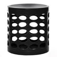thumbnail image 5 of NuSteel TT-101RDV Otto Storage Stool - Round Plastic Storage Ottoman with Oval Perforated Pattern  Red, 5 of 7