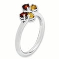 thumbnail image 3 of Bague Papillon en Argent Sterling Stackable Expressions Poli CI & GA Taille 8, 3 of 3