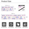 thumbnail image 3 of Yayeee Faucet Mat for Kitchen Sink 14.7" Diatomite Long Splash Guard Pad, Pink Skates, 2 Pack, 3 of 7