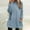 Light Blue, variant on Women's Fleece Crew Neck Loose Fit Plus Size Long Sweatshirts Long Sleeve Warm Casual Trendy Solid Pullovers Breathable Fall Tops
