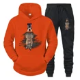 thumbnail image 3 of Chándal para hombre con estampado divertido de perro, ropa deportiva para correr, sudadera con capucha y pantalón de moda, conjunto de 2 piezas para amantes de los perros y animales, conjunto deportiv, 3 of 5