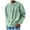 Mint Green(mens shirts), variant on George Men Sweatshirts,Casual Loose Tees,Long Sleeve Blouse Shirts Loose Baggy Pullover Shirts,Purple,Size 3XL