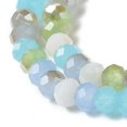 thumbnail image 4 of Glass Beads Strands Faceted Rondelle Light Sky Blue 4~4.5x3.5mm Hole: 1mm 105~110pcs/strand 38~39cm, 4 of 4