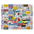 thumbnail image 2 of White Mountain Puzzles License Plates - 1000 Piece Jigsaw Puzzle, 2 of 2