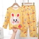 thumbnail image 1 of Conjunto de pijama de Hello kitty para niños y niñas, ropa de dormir de manga larga con dibujos animados, aire acondicionado fino, primavera y otoño, 1 of 3