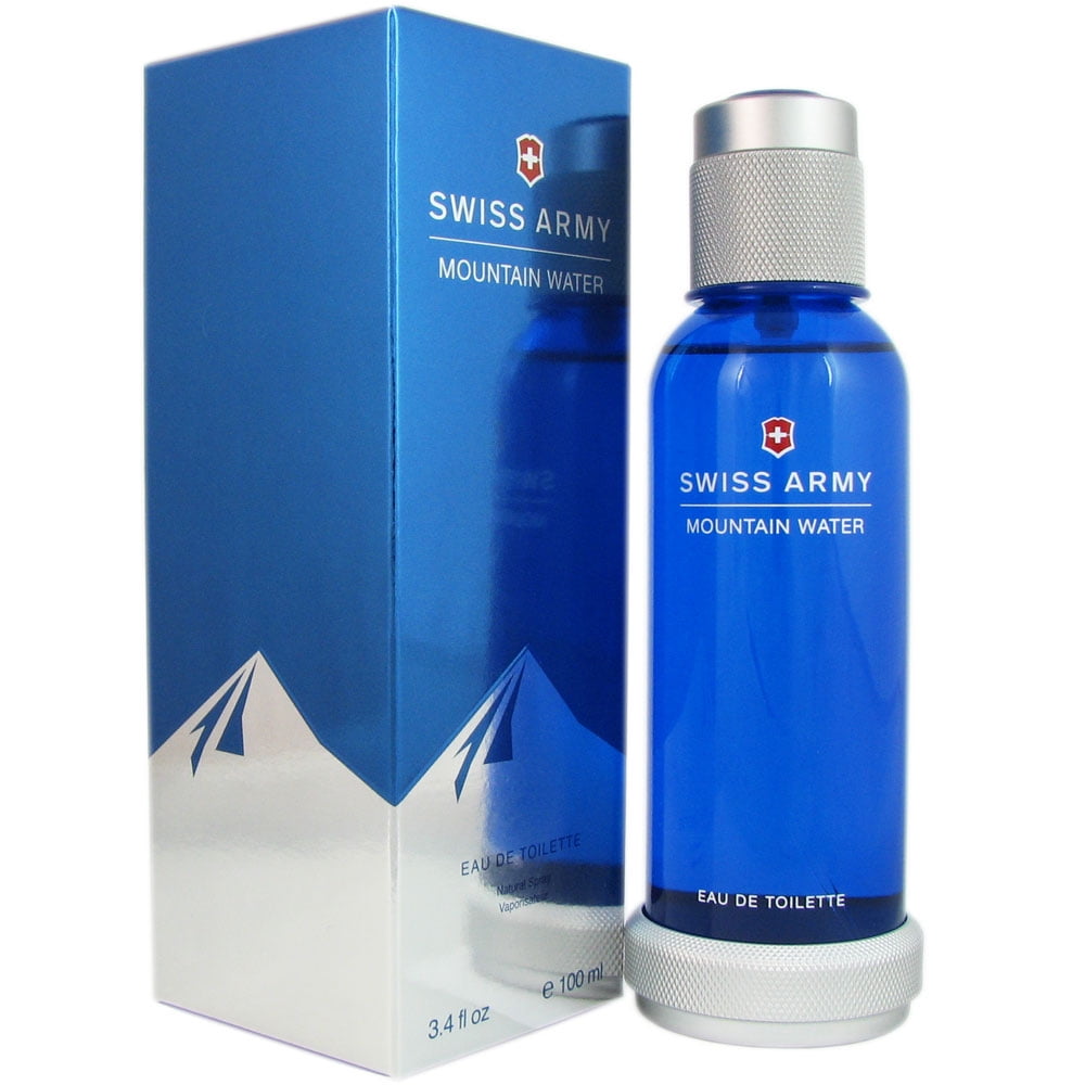 Swiss Army Mountain Water for Men 3.4 oz EDT Spray