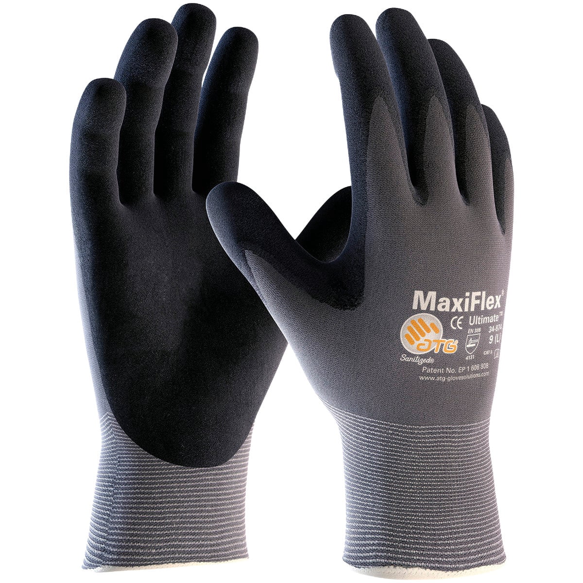 MaxiFlex Ultimate Nitrile-Coated Work Glove - Nitrile, Unisex - 3
