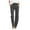 D-Grey-b, variant on 2025 Womens Casual Sport Yoga Casual Pants Women Plus Solid Pockets Elastic Belt Womens Paper Bag Pants Casual Waist Pants 3/4 Long Length