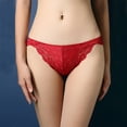 thumbnail image 2 of Women Ultra Thin Sexy Lace Panties Knickers Lingerie Seamless Underwear Briefs, 2 of 9