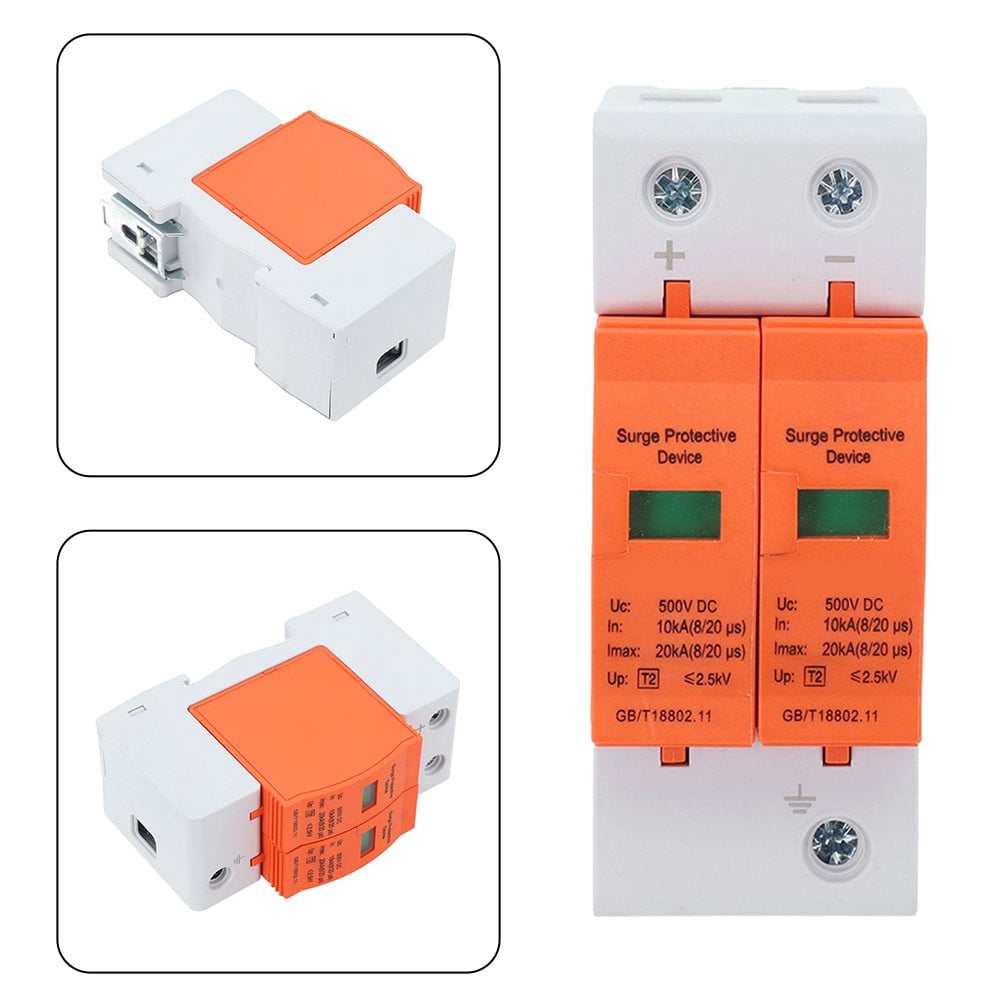 RANMEI 2P 40Ka Dc 500V/1000V For Spd Surge Protection Device Arrester Low Voltage Pv