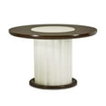 thumbnail image 3 of MICHAEL AMINI Paris Chic 5-Piece Engineered Wood Dining Set in Espresso, 3 of 13