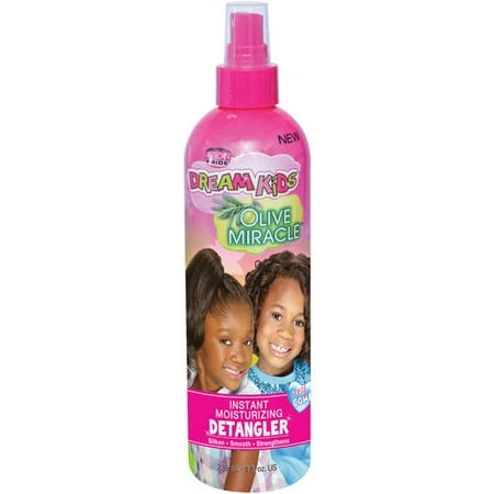 African Pride Hair Care - African Pride Dream Kids Olive Miracle Detangler, 8 Oz