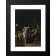 thumbnail image 2 of Alessandro Turchi 11x14 Black Modern Framed Museum Art Print Titled - Christ Tied to the Column, 2 of 5