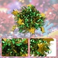 thumbnail image 3 of Unique Bargains 2 Pcs Cheerleader Poms Poms Wrist Flower Star Cheerleading Practice Poms Green Gold Tone, 3 of 5
