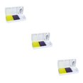thumbnail image 1 of sweethay Caja de pastillas portátil Splitter Tablets Organizador Adultos Ancianos Estuche de gran capacidad Sellado Contenedor independiente Suministros Blanco 3piezas sweethay CBP163757, 1 of 8