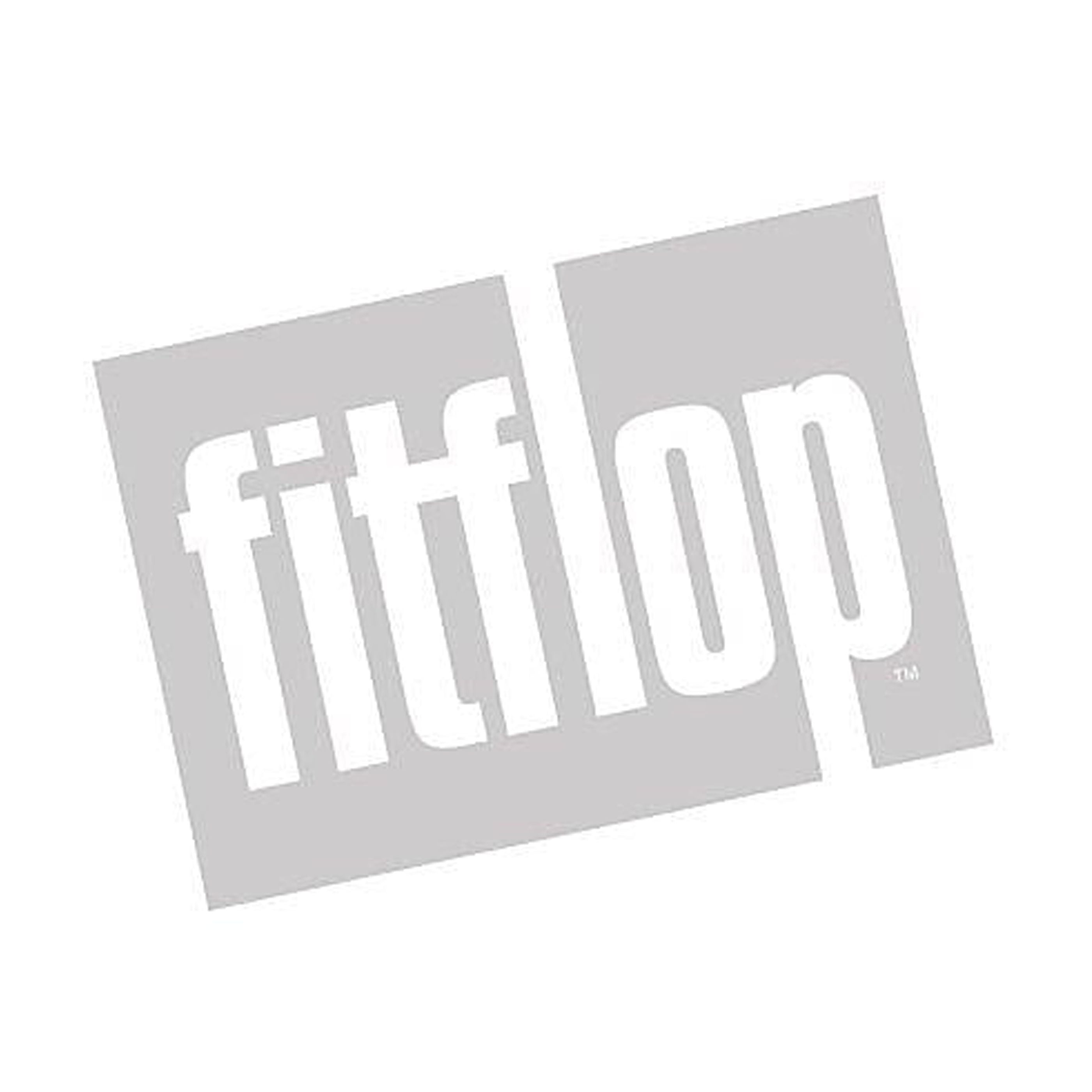 FitFlop Women's Fino Resin Hoop Leather Toe Post Wedge Sole Thong Sandals