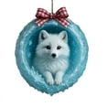 thumbnail image 1 of CaiYueKe Arctic Animals Christmas Ornaments Set, Glittering Snowflake Winter Decor, Hanging Tree Decorations for Holiday, Festive Collectible Figurines, Wildlife Theme Home Decor Gift, 1 of 2