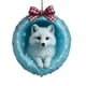 thumbnail image 1 of YiJuHui 1pcs Arctic Animals Christmas Ornament Set, Glittering Bauble with Realistic Wildlife Figurines, Festive Holiday Tree Decor for Winter Wonderland Theme, 1 of 4
