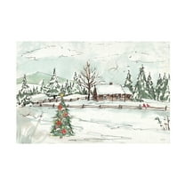 Trademark Fine Art 'Seasonal Charm X' Canvas Art by Anne Tavoletti