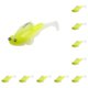thumbnail image 2 of Yuarrent Simulación de cebo falso pequeño Universal para deportes al aire libre, tamaño pequeño vivo, señuelo de pesca Artificial, aparejo Tipo 2 10Conjunto, 2 of 6
