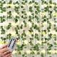 thumbnail image 1 of Luces de cadena de plantas artificiales Sincero 84ft 12 Pack con control remoto, 1 of 1