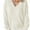 Beige, variant on Timegard Womens Sweaters V Neck Long Sleeve Pullover Solid Color Oversized Tops Loose Comfy Blouses