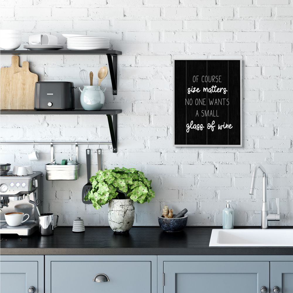 Stupell Industries Sassy No One Wants A Small Glass Phrase Designed by Daphne Polselli