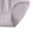 thumbnail image 5 of HVOBTTY Women's Cotton High Waist Briefs Shorts Soft Elastic Breathable Flexible For Daily Sport Training Panties, 5 of 5