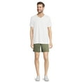 thumbnail image 4 of George Men’s & Big Men’s V-Neck Textured Short Sleeve Tee, Sizes S-3XL, 4 of 5