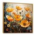 thumbnail image 2 of Designart "Moments Of Vivid Yellow Poppies I" Poppies Floater Framed Canvas Wall Art, 2 of 5