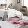 thumbnail image 4 of Abstract Rugs for Living Room Bedroom - Modern Art Rug 3x5 - Plant Carpet for Home Decor - Washable Non Slip Patterned Indoor Small Area Rug - Soft & Low Pile (ZL&907), 4 of 7