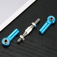 thumbnail image 2 of BESTOYARD 6Pcs Premium Metal Adjustable Rod Linkage for Rc Car Blue Upgrade, 2 of 5