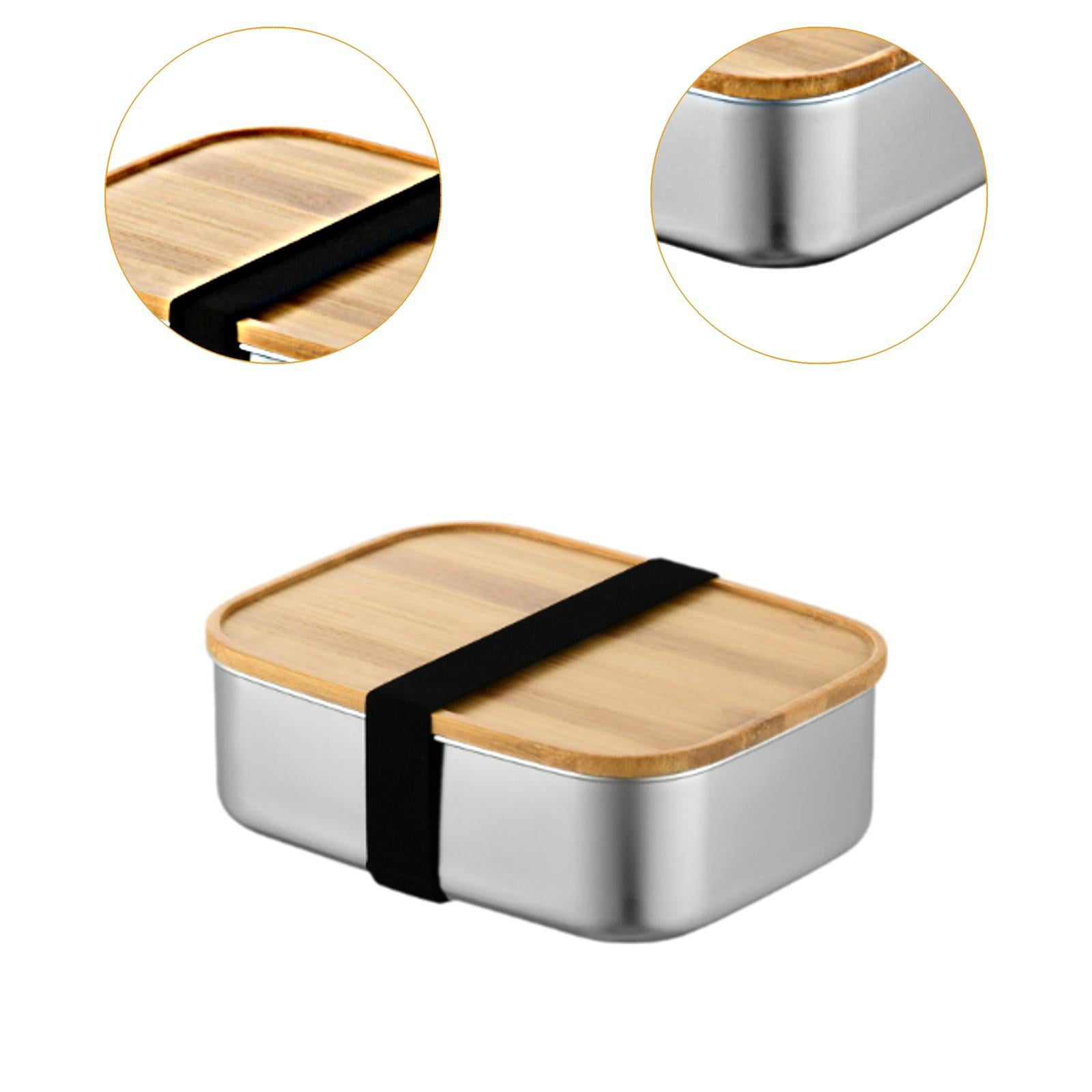 Fiocias Bento Box Food Storage Box Solid 800/1200/1500ml Shatter-resistant Meal Box Food Large