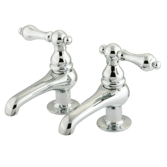 Kingston Brass CC2L1 Basin Faucet, Polished Chrome