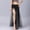 🔥 Black, variant on Gifts USSUMA Black Sequin Mesh Belly Dance Skirt High Slit Fish-Tail Performance Wrap With Lined Shorts Sparkling Stage Costume For Belly Dance Tribal Fusion And Festival Shows