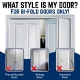 thumbnail image 4 of Cerradura plegable Safety Innovations para puertas de madera de 1 3/8 pulgadas (paquete de 2), 4 of 9