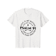 thumbnail image 1 of Stylish Faith-inspired Graphic Tee- Soft Short Sleeve Comfort Fit Top with Psalm 91 Letter Print- Women'S Casual Wear for everyday Faith expression, 1 of 6