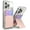 Clear & Peach Pink, variant on Ringke Stand Slot Card Holder, 3M Adhesive Stick-on Minimalist Credit Card ID Wallet Sleeve Attachment, Phone Grip, Phone Stand - Clear Mist