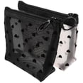 thumbnail image 1 of 2pcs Makeup Bags Zipper Makeup Pouches Travel Cosmetics Bag Small Bags for Women Girls, 1 of 4