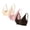 A1_AP, variant on Women'S 3Pc Leopard Print Wireless Push Up Bra Spaghetti Strap Seamless Full Coverage Support Bra Soft Stretchy Comfortable Everyday No Underwire T-Shirt Bra Deep V Bralette Ao M