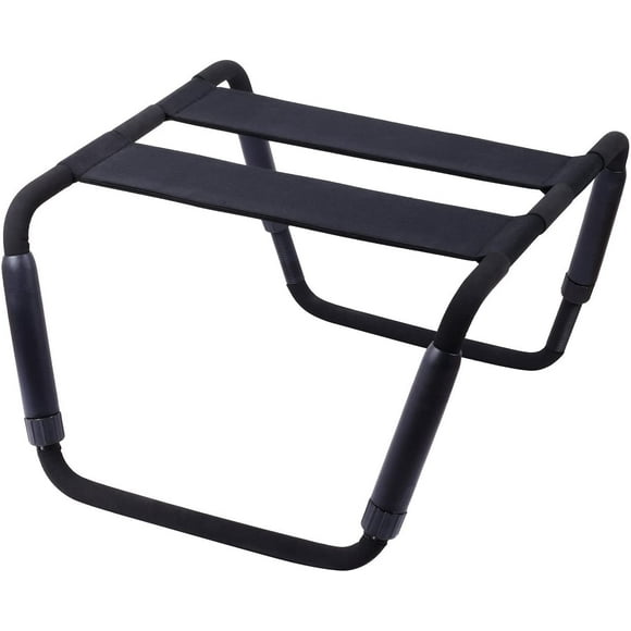 Chaise d'Assistance à la Position Pliable et Ajustable, Tabouret Portable pour Couples avec Support de Position, Meuble Élastique pour Chambre et Salle de Bain, Poids d'Ours jusqu'à 300 Livres
