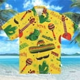 thumbnail image 2 of Camisas para hombre, fiesta mexicana, camisetas creativas con estampado 3D, nuevas camisas hawaianas casuales holgadas sin bolsillos de manga corta de alta calidad, 2 of 5