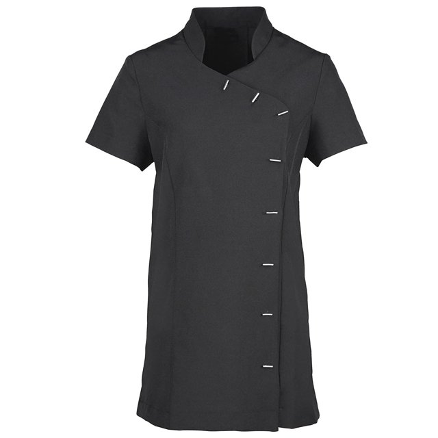 Gibobby Blusa Termica Camisa de mujer de manga corta casual con estilo top camisas(Negro, M)