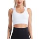 thumbnail image 2 of Sujetador deportivo largo para mujer: alto impacto, sin aros, espalda cruzada, soporte integrado para yoga/estilo crop top., 2 of 7