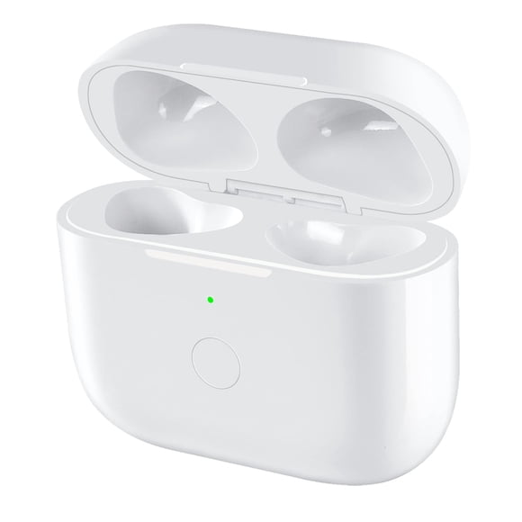 Funda de carga inalámbrica de repuesto para AirPod de tercera generación, blanca